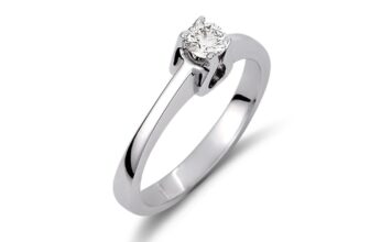 Δαχτυλίδι Λευκόχρυσο K9 με Διαμάντι CVD — Πολυτέλεια που Αξίζει!