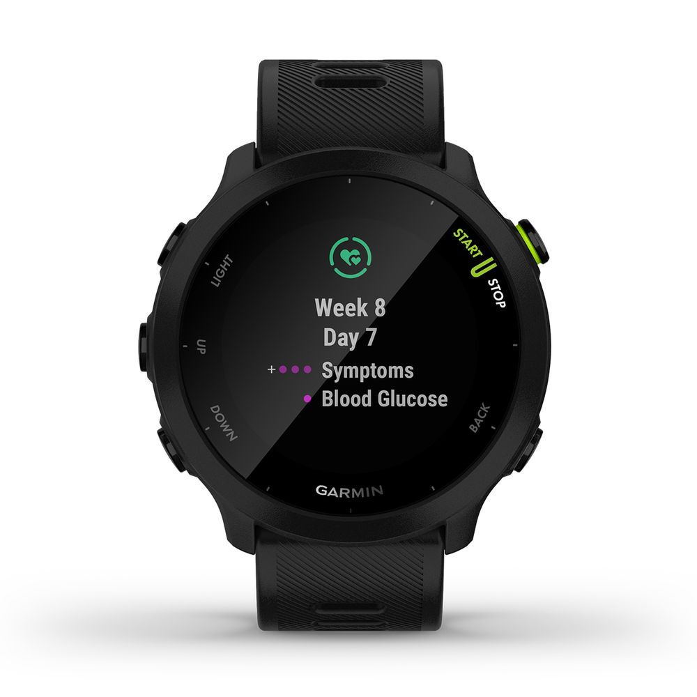 Smartwatch Garmin Forerunner 55 Black με έκπτωση 15%