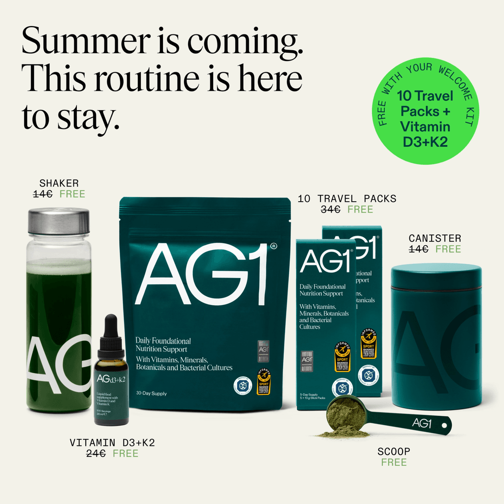 Product Pouch New – €87 | AG1-Athletic Greens