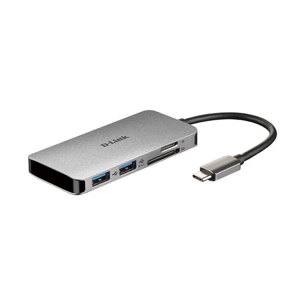 D-Link DUB-M610 6-in-1 USB-C with HDMI/Card Reader Hub