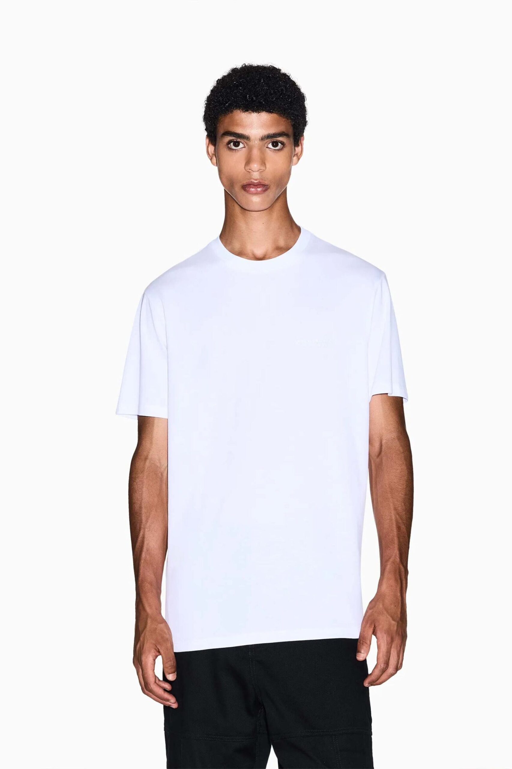 Armani Exchange Ανδρικό T-shirt με Λογότυπο Regular Fit