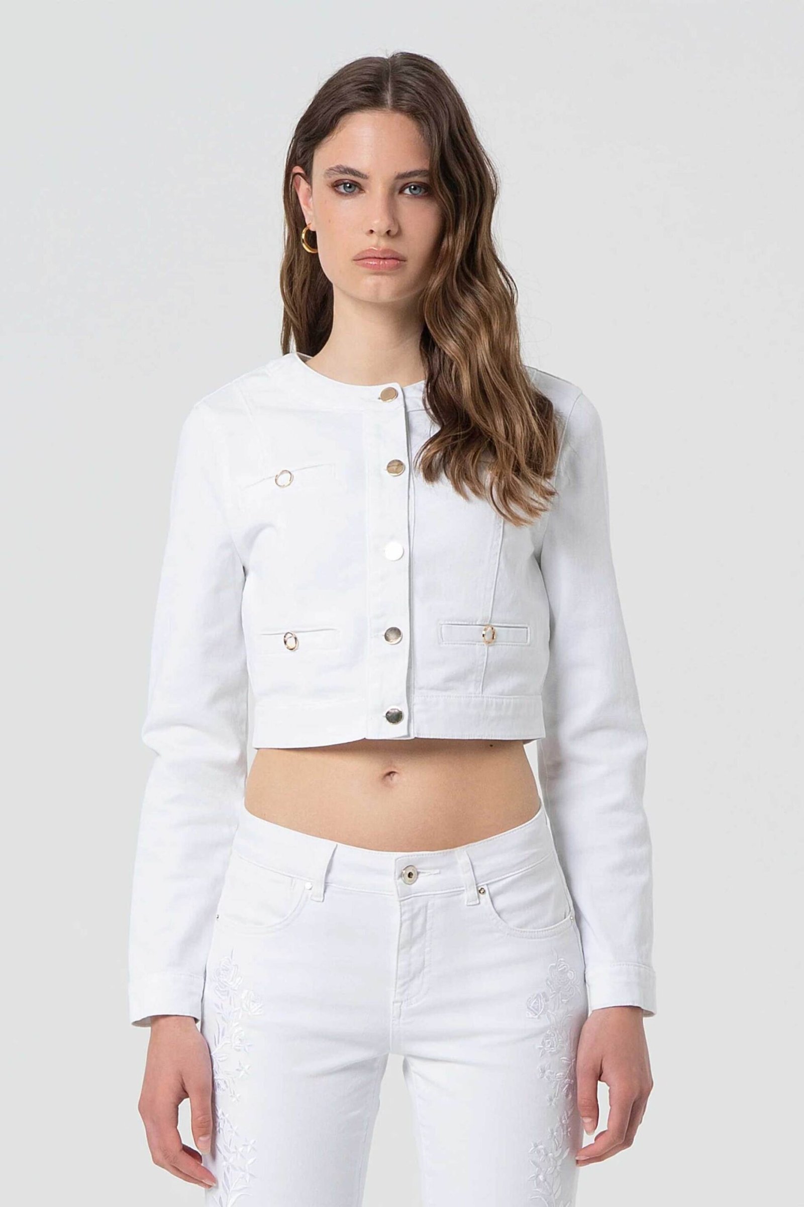 Fracomina Gunaikeio Jacket Cropped 9