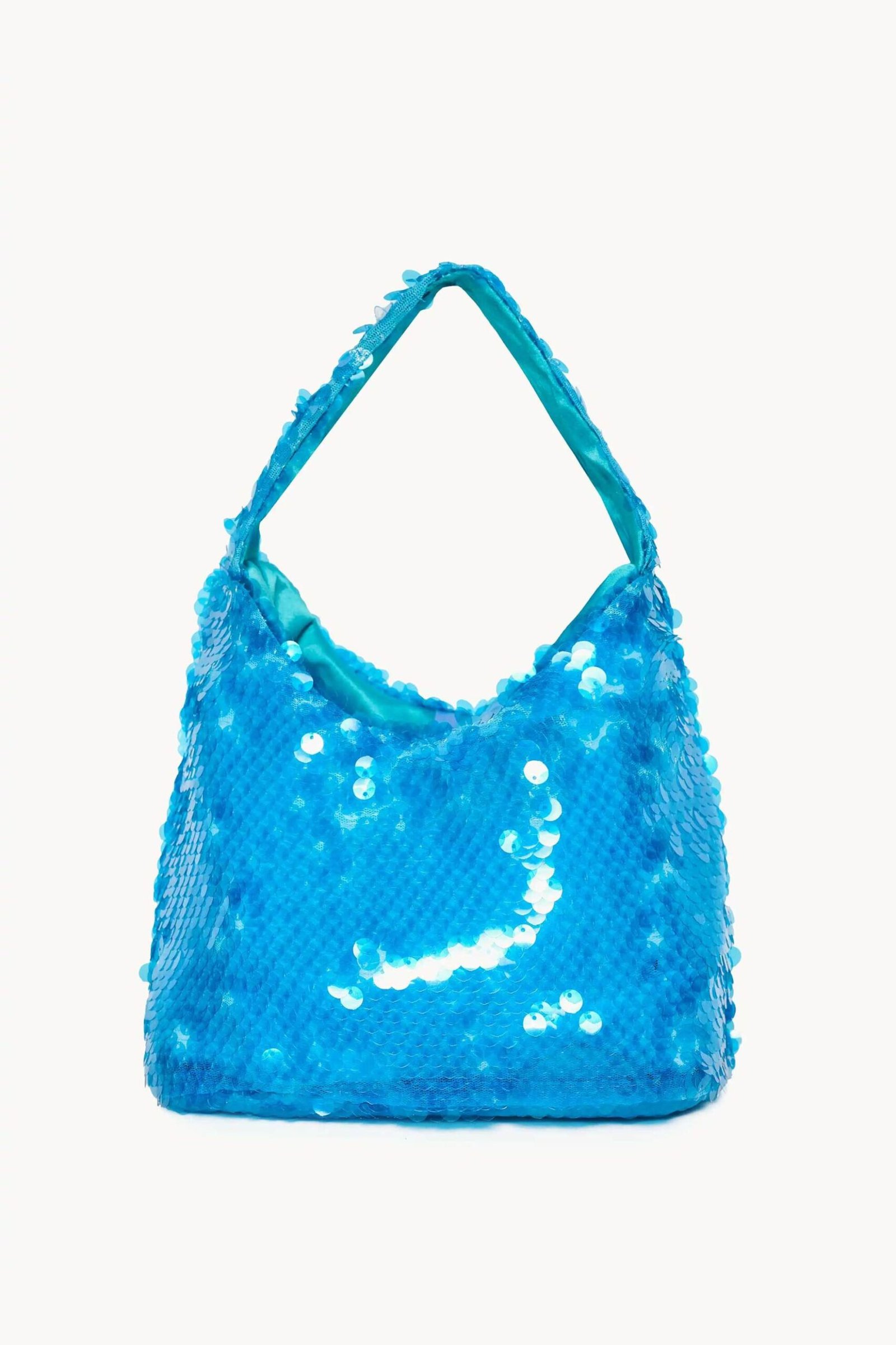 Tierra Γυναικεία Τσάντα Ώμου με Παγιέτα Mermaid Blue 9