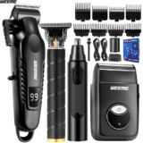 TEMU 4pcs Weeme Kit With Usb- Fast-charging Clipper, T-trimmer, Razor & Nose Hair Trimmer – €19.83 |
