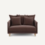 Καναπές 2 θέσεων σε λινό βελούδο Μ105xΠ138xΥ93cm – €2912 |