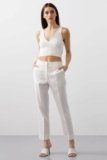 BCBGMAXAZRIA Γυναικείο Cigarette Παντελόνι Λινό – €92.40 | Notos
